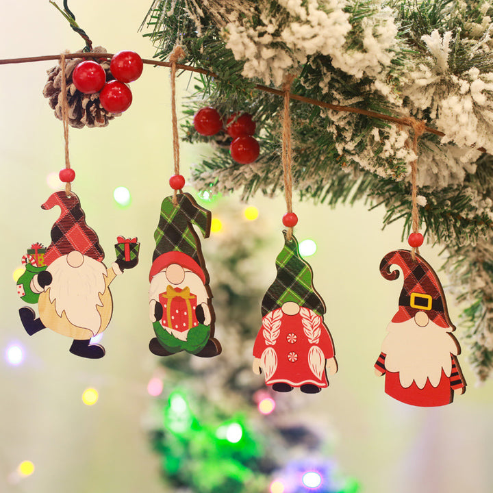 Dekorative Weihnachtsgnom Anhänger Karnz