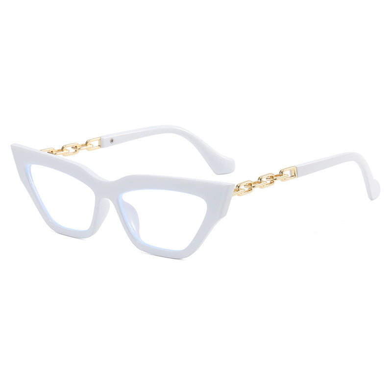 Damen Trendige Sonnenbrille mit exklusiven Kettendetails Karnz