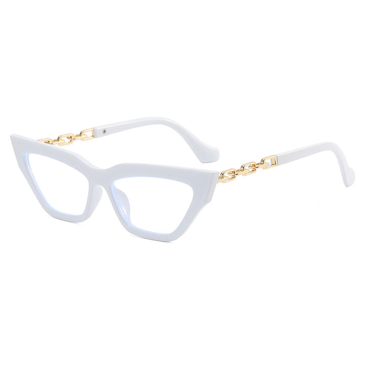 Damen Trendige Sonnenbrille mit exklusiven Kettendetails Karnz