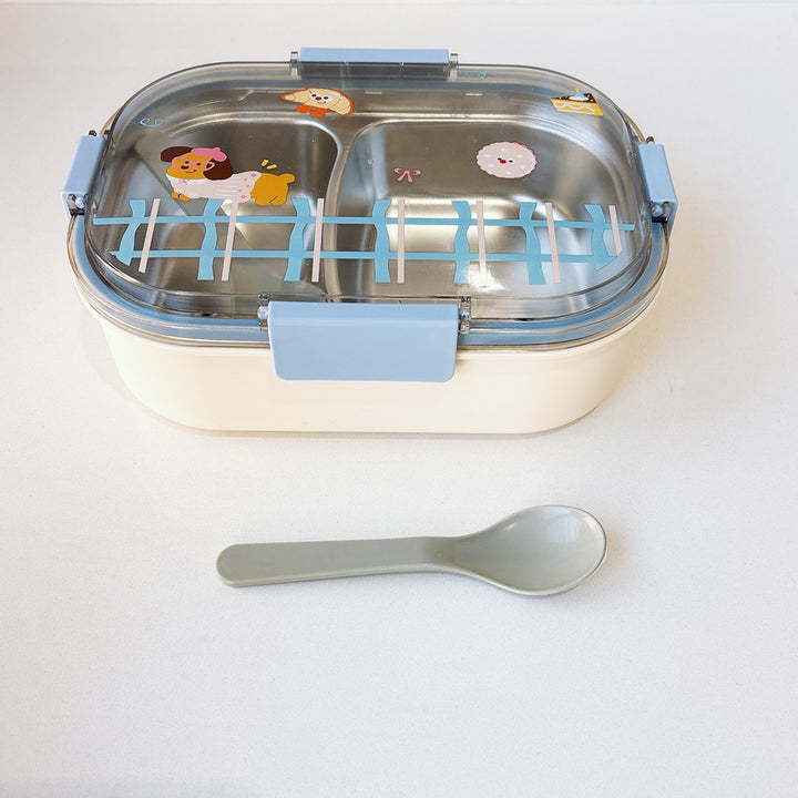Spaß-Themen Doppelfach Lunchbox