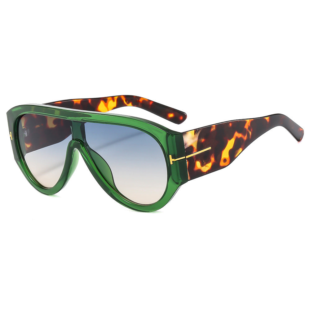 Bold Shield Sonnenbrille mit Statement-Design Karnz