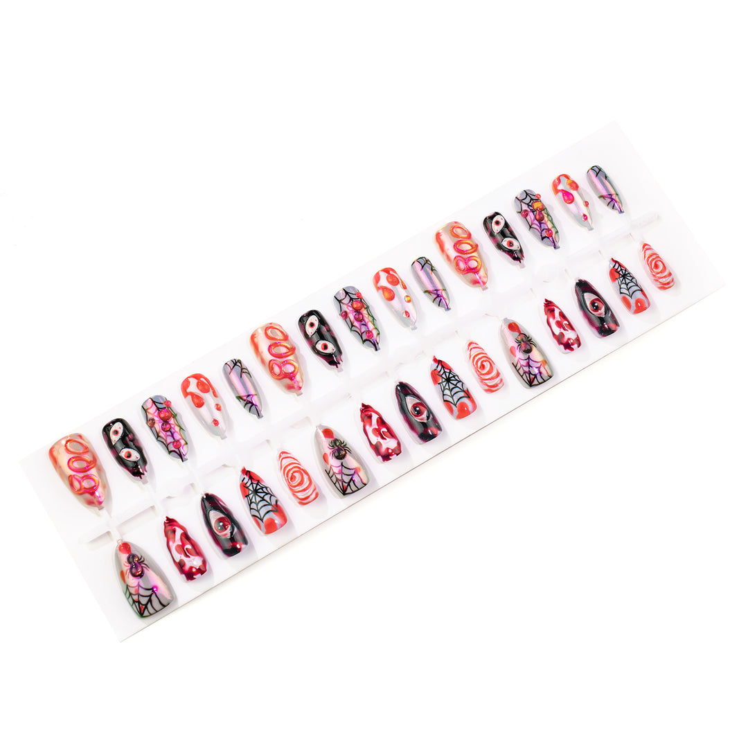 Spooky Gothic Themen Nagelkunst Set