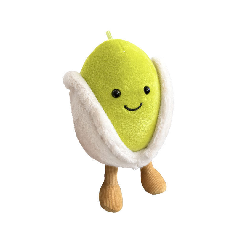 Plüsch-Palmenbaum-Charakter Sitzende Softtoy mit gesticktem Gesicht und Cord-Beinen Karnz