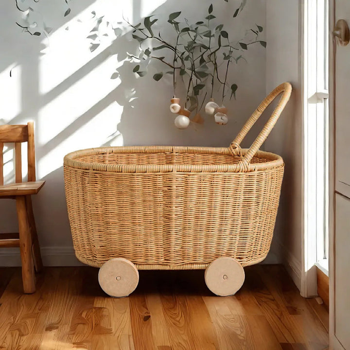 Rollen Woven Storage Cart Karnz