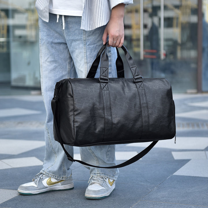 Premium Stilvolle Leder Reisetasche Karnz