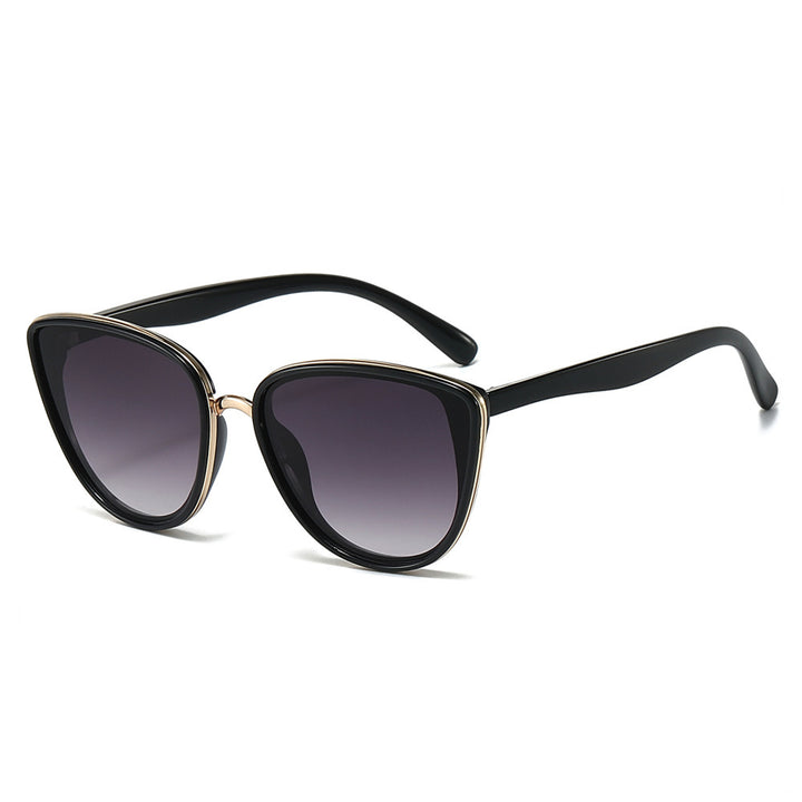 Modisch-futuristische dreieckige Rahmen-Sonnenbrille Karnz