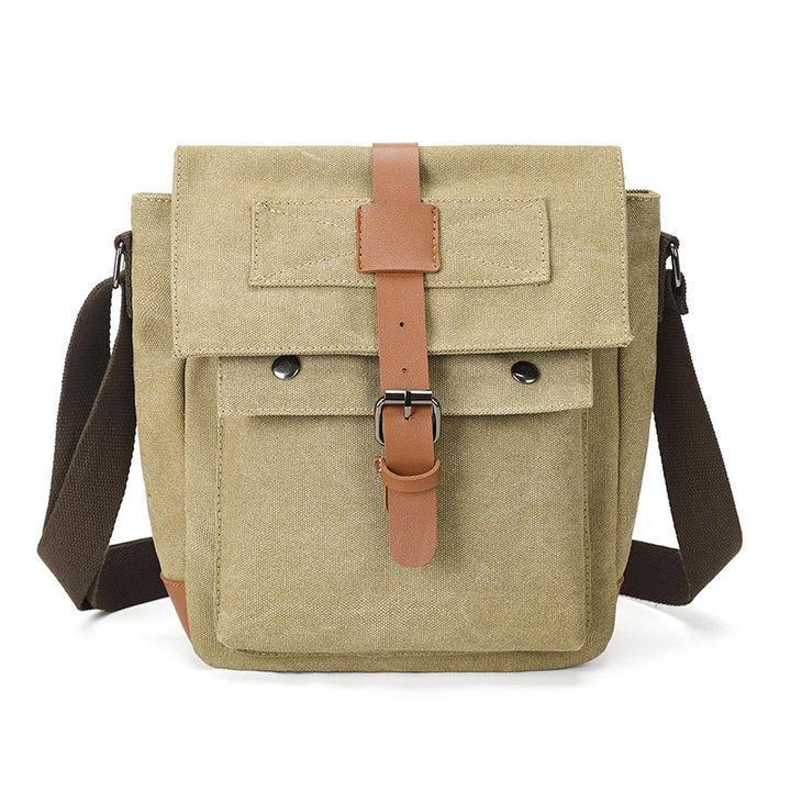 Vintage-inspiriert Canvas Messenger Bag Karnz