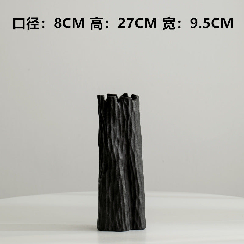 Dekorative Keramische Blumenfigur