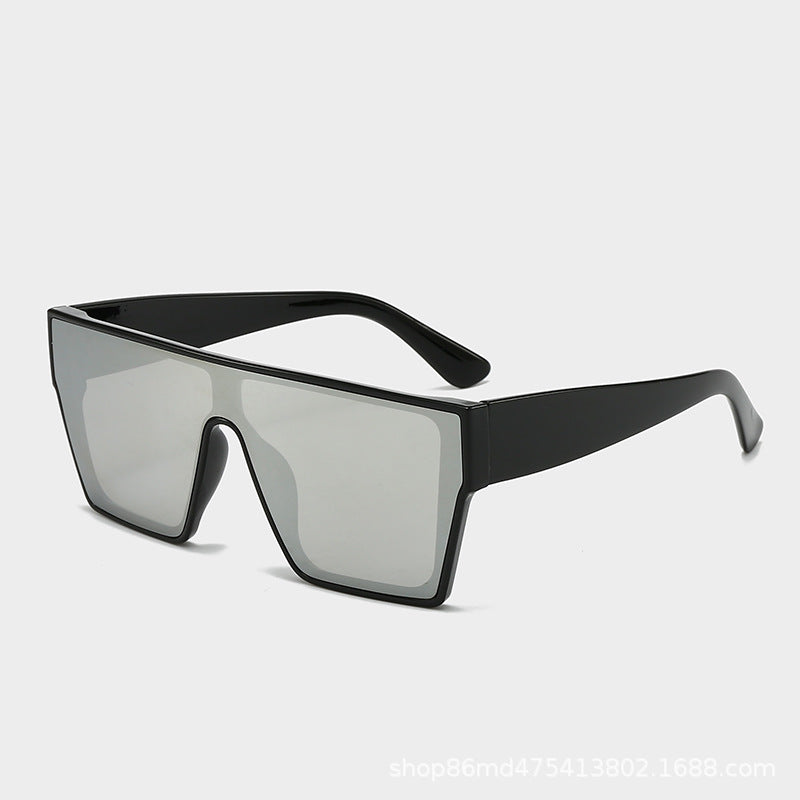Damen große rechteckige Sonnenbrille mit modernem Rahmen und UV-Schutz Karnz