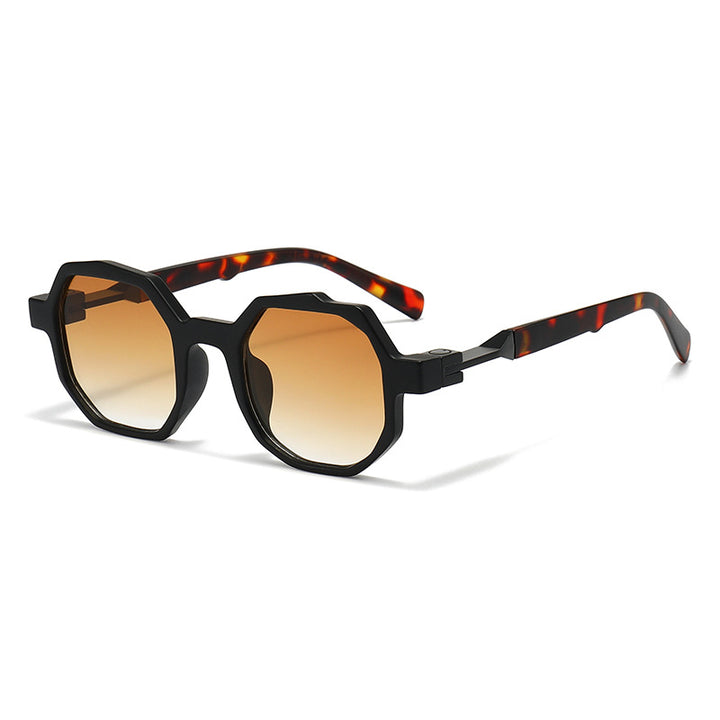 Damen stilvolle geometrische Sonnenbrille Karnz