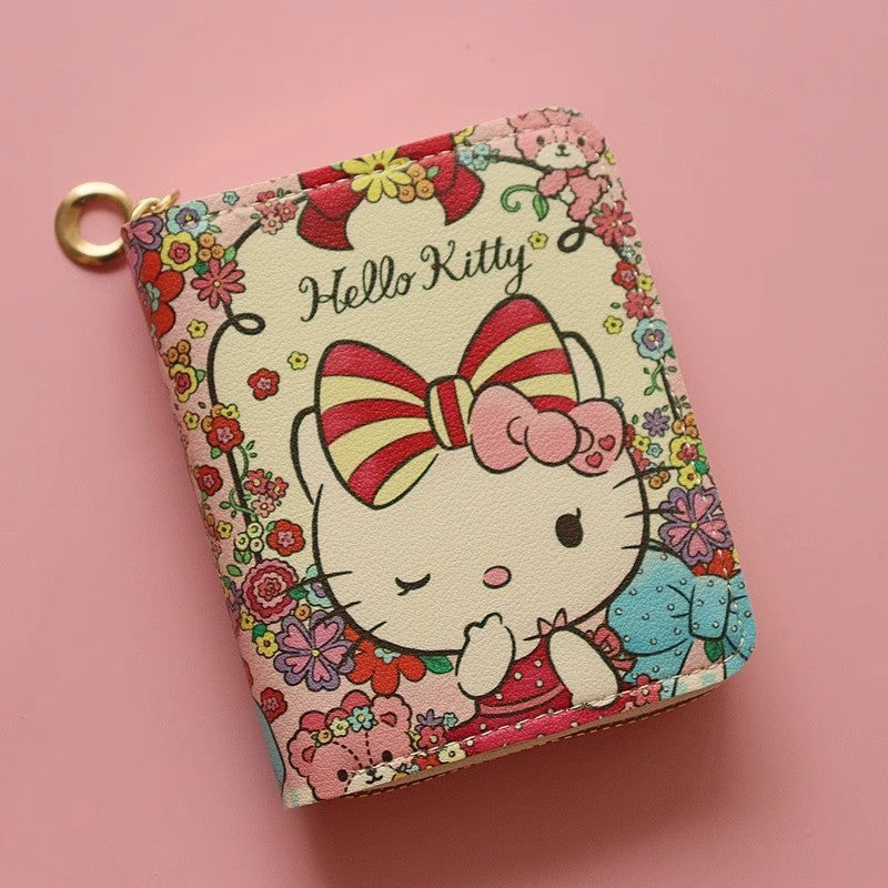 Hello Kitty-Themen-Reißverschluss-Geldbörse Karnz