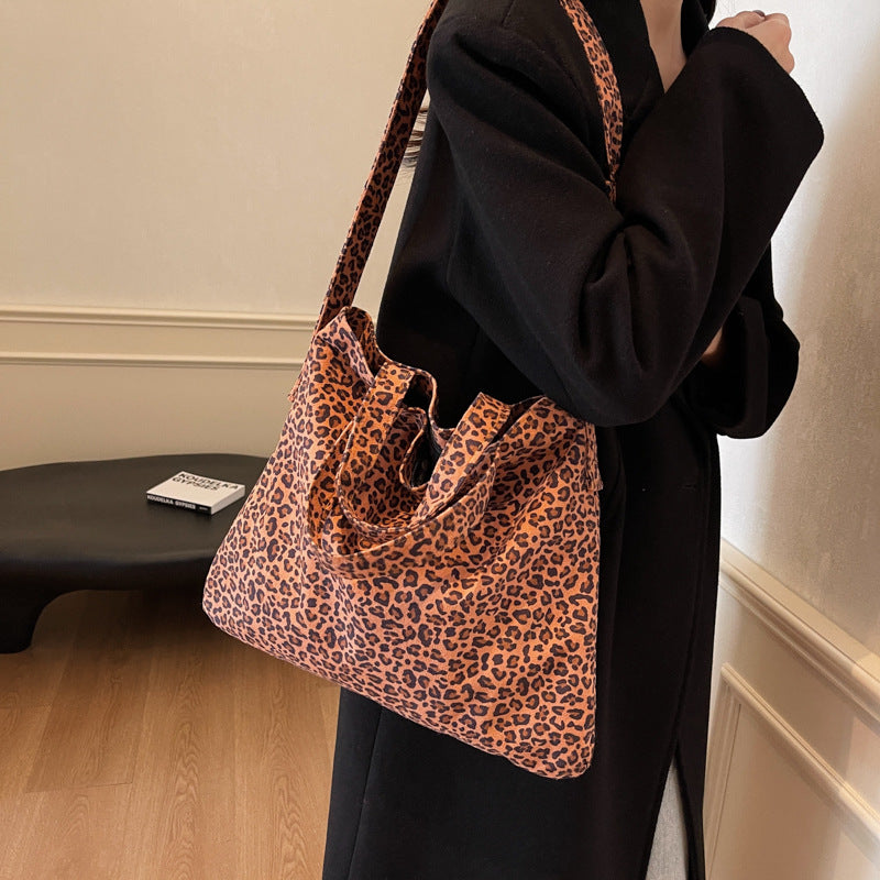 Trendige Leopardenmuster Tote Bag