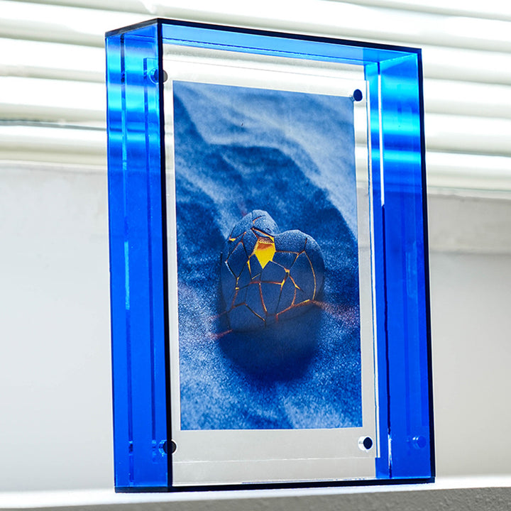 Künstlerischer Acryl-Displayrahmen für Wohnkultur