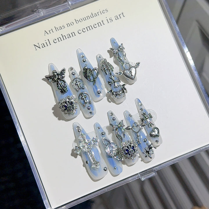 Glamouröse dekorative Nagelspitzen