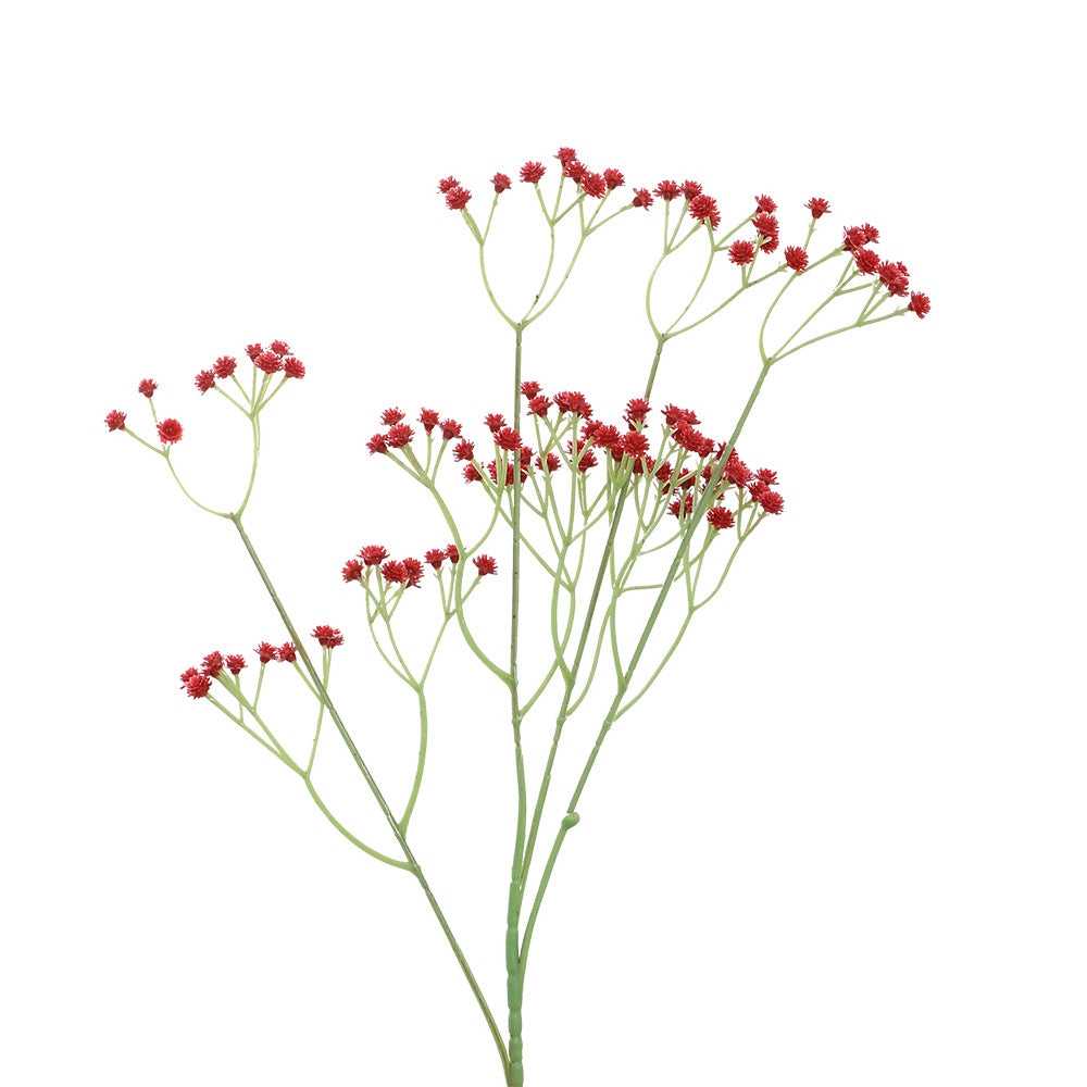 Dekorativer Kunstblütenzweig mit feinen lila Blüten Karnz