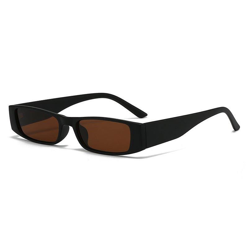 Damen moderne rechteckige Sonnenbrille mit angesagtem Design Karnz