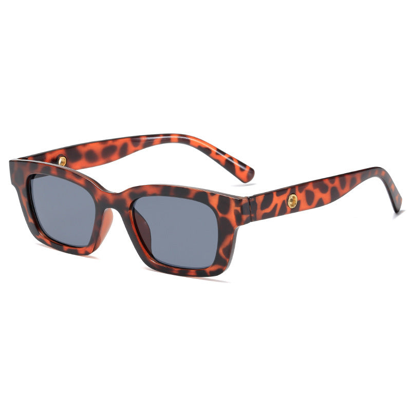 Damen trendige Quadrat-Sonnenbrille Karnz