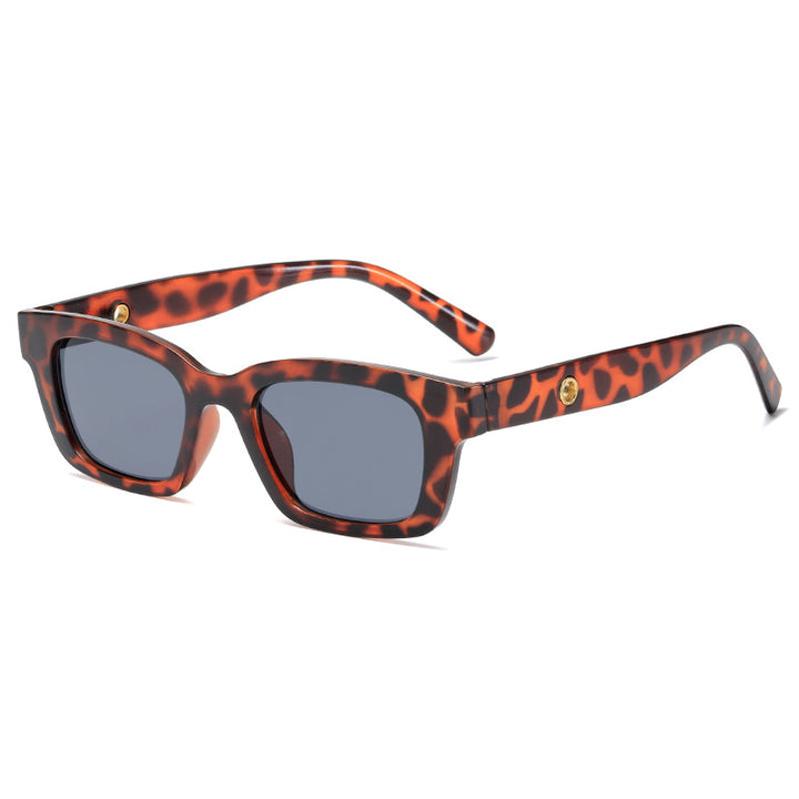Damen trendige Quadrat-Sonnenbrille Karnz