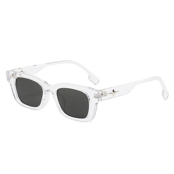 Moderne Minimalistische Quadratische Sonnenbrille