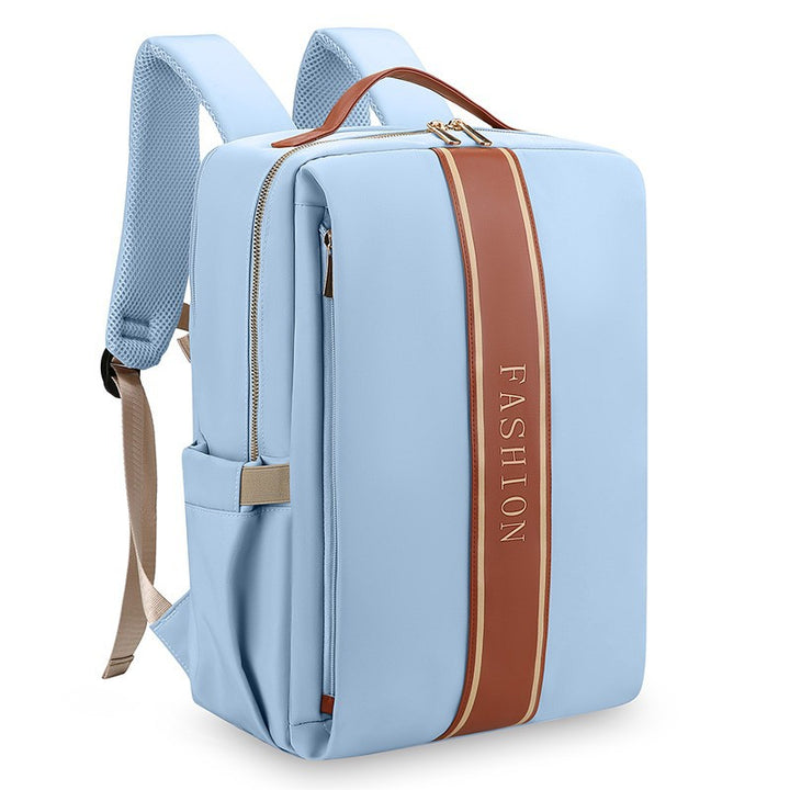Stylischer strukturierter Laptop-Rucksack Karnz
