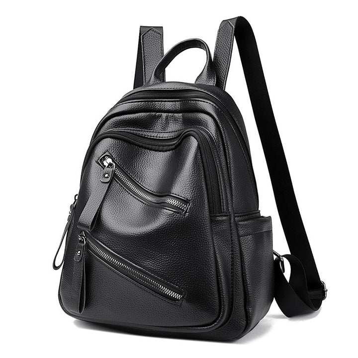 Modischer Leder Rucksack Karnz