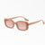Damen modische Sonnenbrille mit ergonomischem Rahmen Karnz