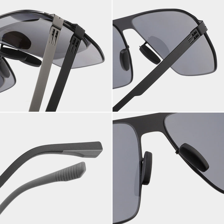 Stylische Shield Sonnenbrille Karnz