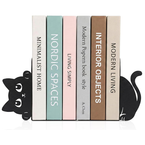 Kat-förmige dekorative Buchstützen