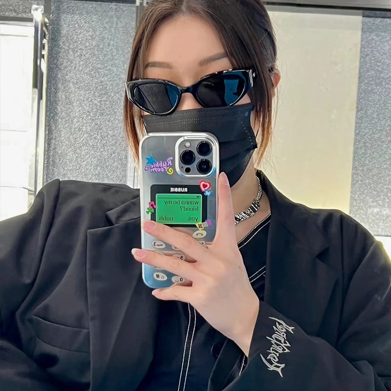 Damen Modische Cat-Eye Sonnenbrille mit trendigem Rahmen und UV-Schutz Karnz