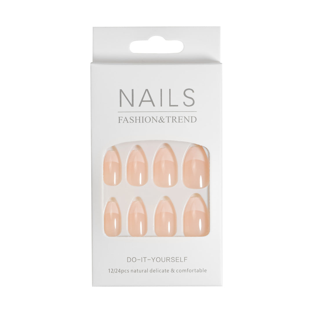 Künstlerisches Grafik Press-On Nagelset Karnz