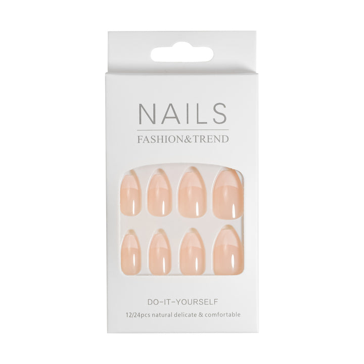Künstlerisches Grafik Press-On Nagelset Karnz