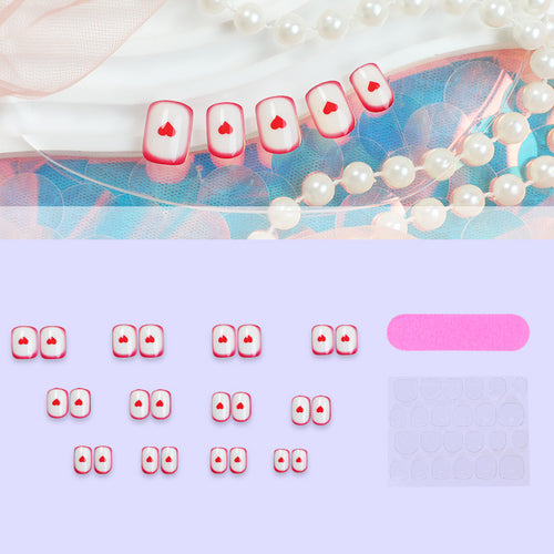 Herz Symbol Press-On Nail Set Karnz
