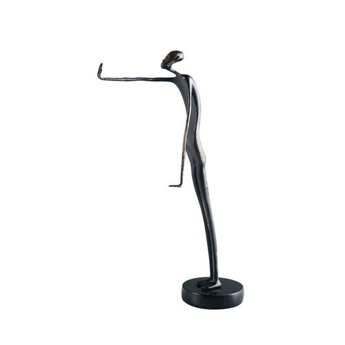 Abstrakte menschliche Figurine