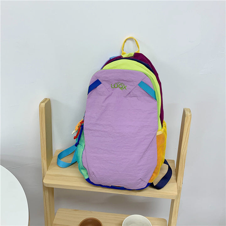 Mehrfarbiger leichter Wander-Rucksack