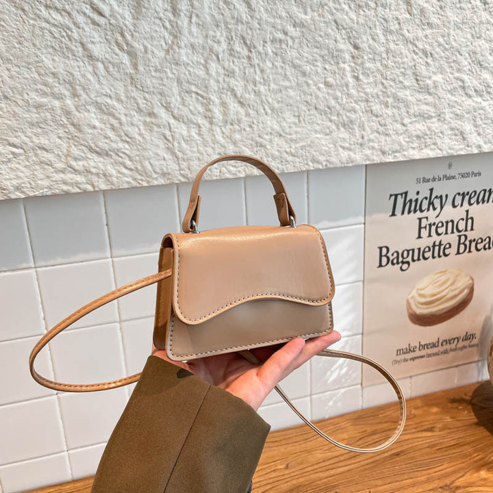 WoElegant Strukturierte Mini-Handtasche Karnz