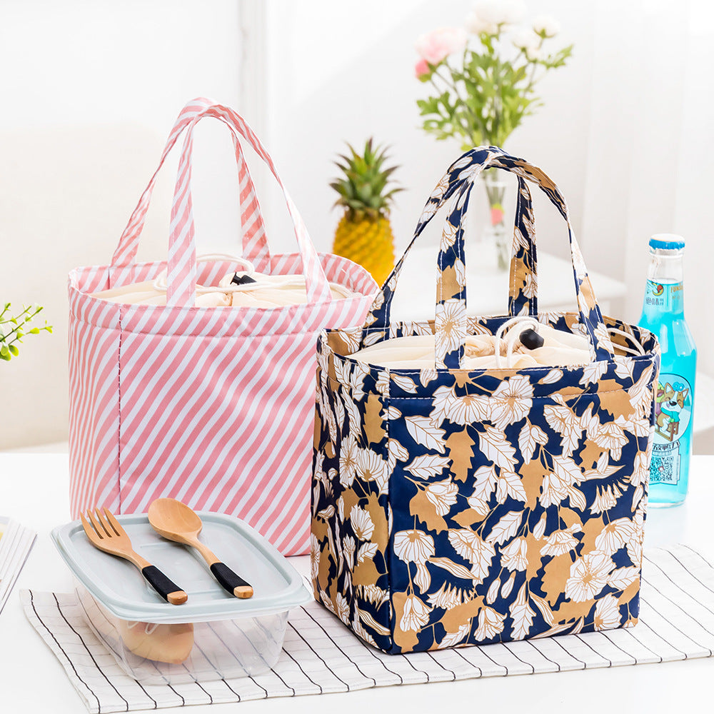Isolierte tropische Druck-Lunch-Tasche