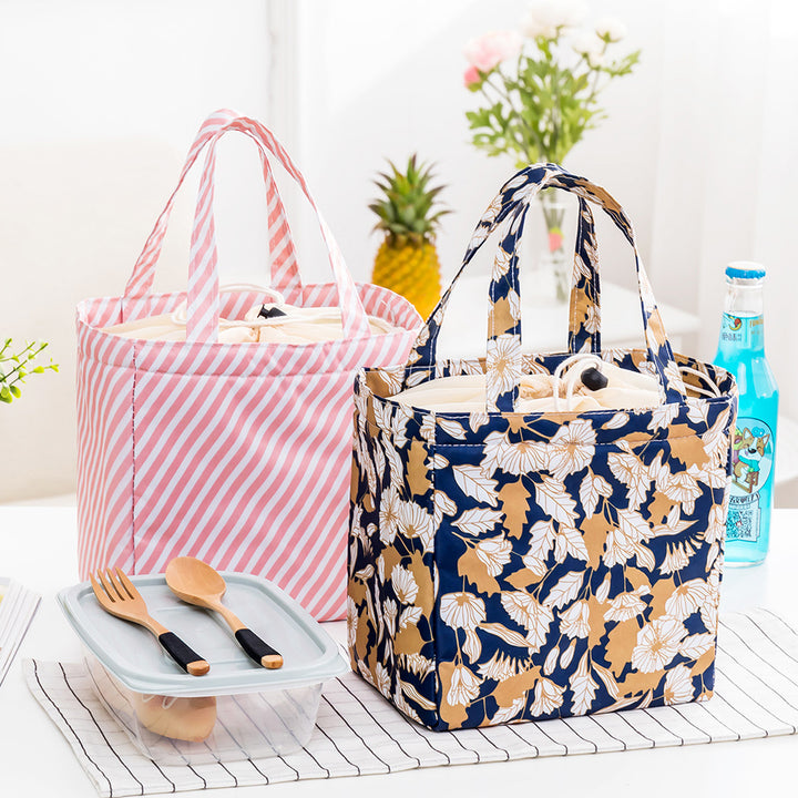 Isolierte tropische Druck-Lunch-Tasche