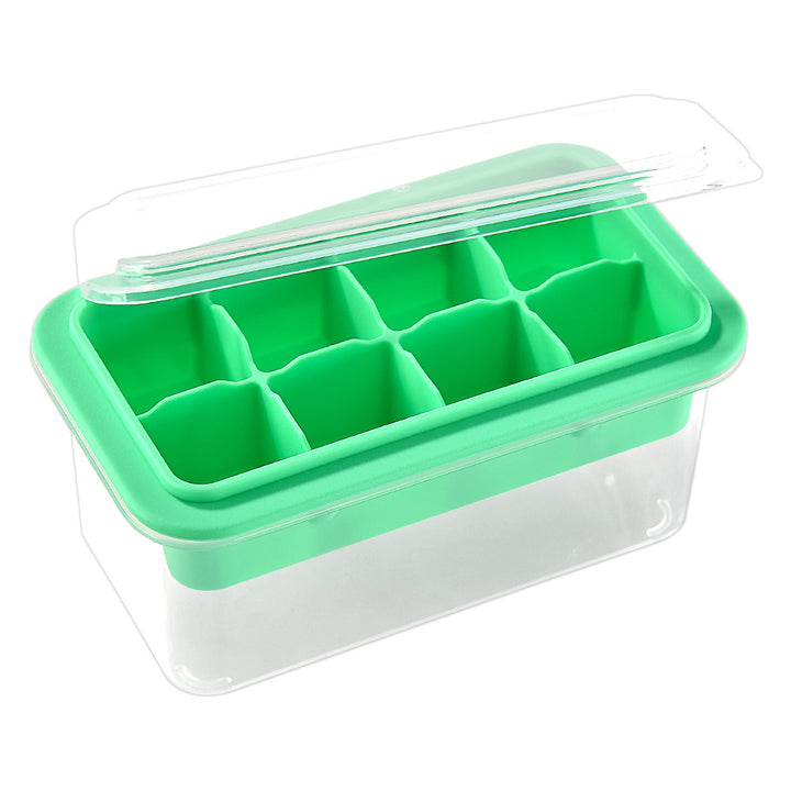 Silikon-Eiswürfelform mit Praktischem Deckel Karnz