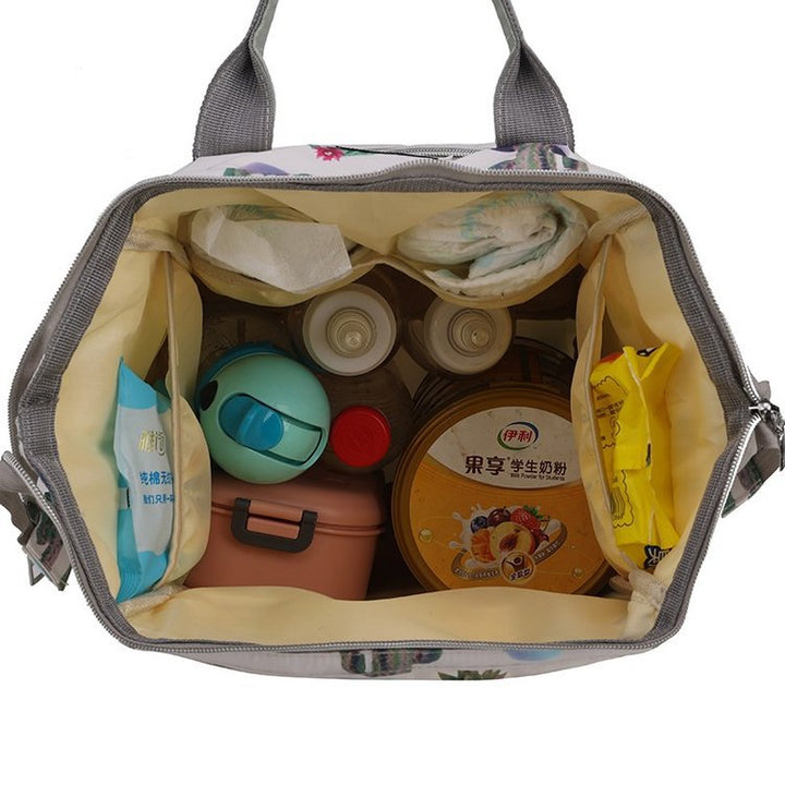 Modischer Kaktusdruck Rucksack Karnz