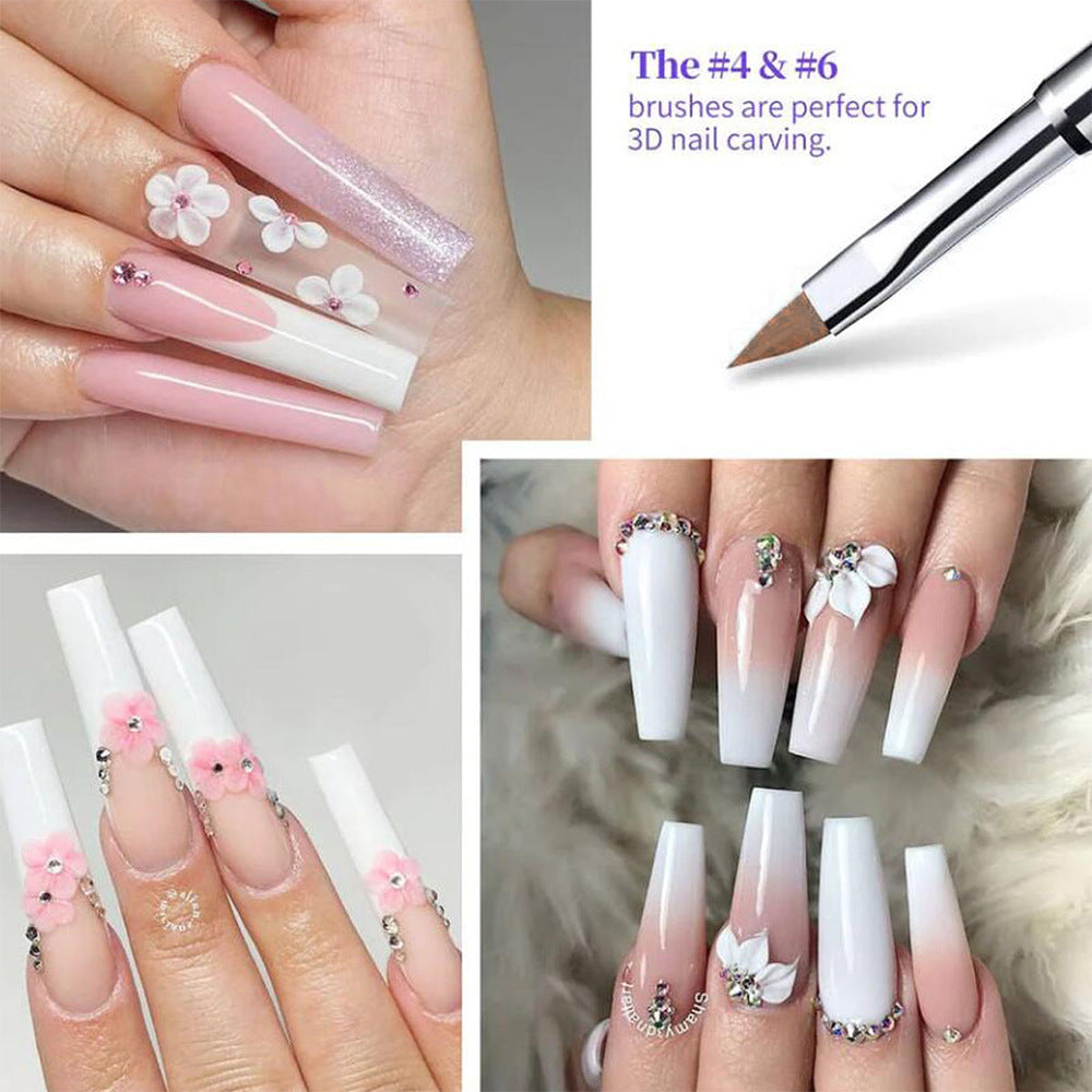 Präzisions-Nagelkunst-Detailpinsel-Set Karnz
