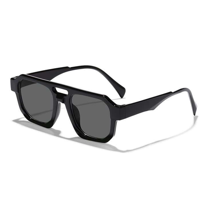 Damen moderne Sonnenbrille mit quadratischem Rahmen und UV-Schutz Karnz