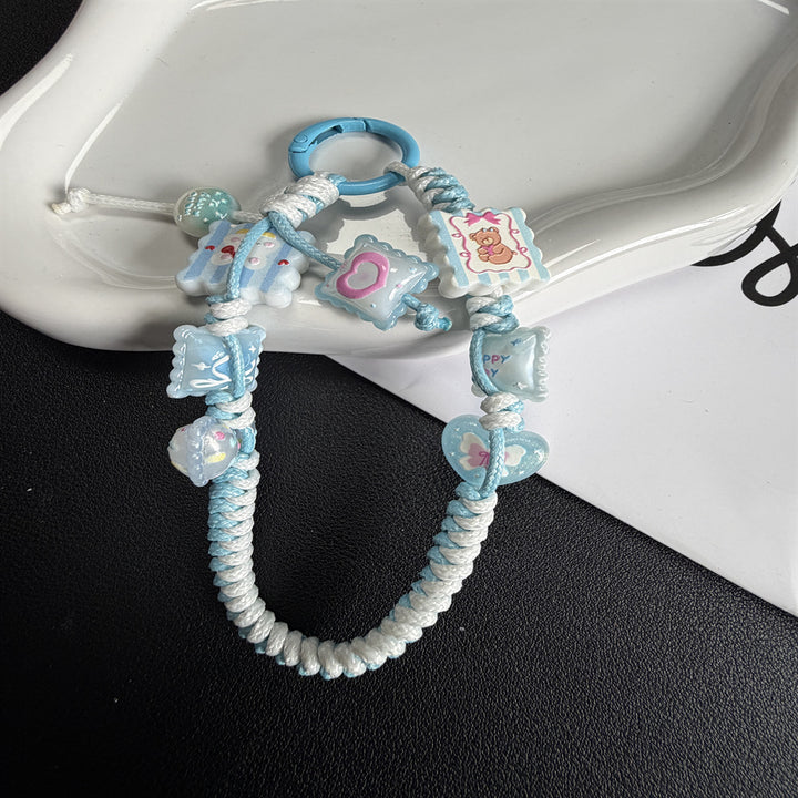 Verspielte Perlencharme-Handyband Karnz 1790134944