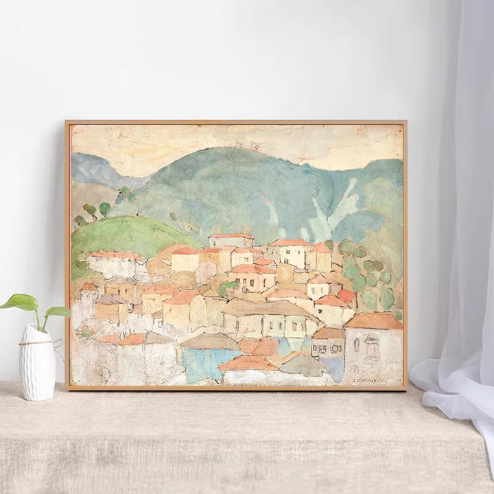 Inspirierte Landschaft Leinwand Wandkunst