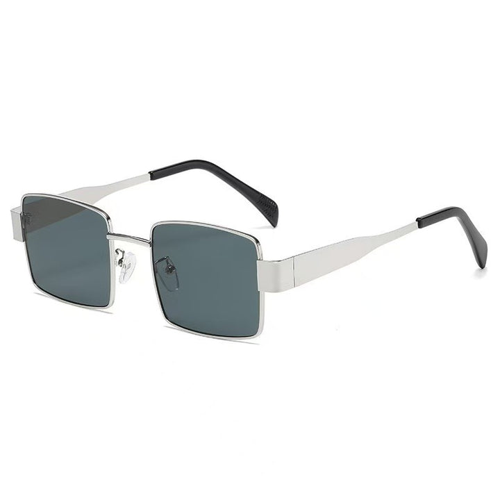 Luxuriöse Quadratische Rahmen Sonnenbrille Karnz