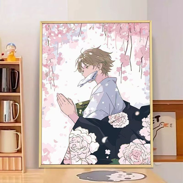 Anime-inspirierte Wandkunst Druck Karnz