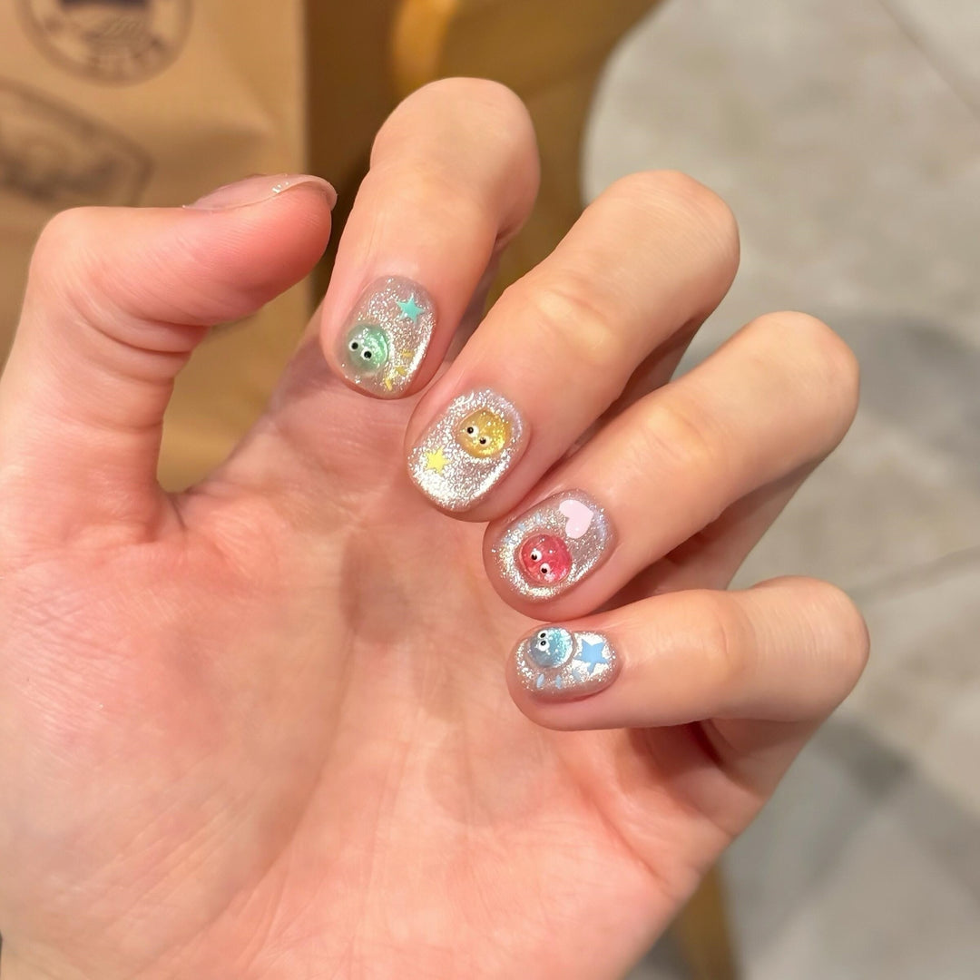 Kreative Kunstnagelspitzen mit Verspieltem Tier-Design Karnz