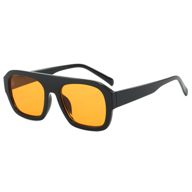 Damen oversize quadratische Sonnenbrille mit modernem Design Karnz