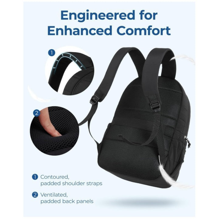 Unisex geräumiger Rucksack mit isolierten Fächern und ergonomischem Tragesystem Karnz