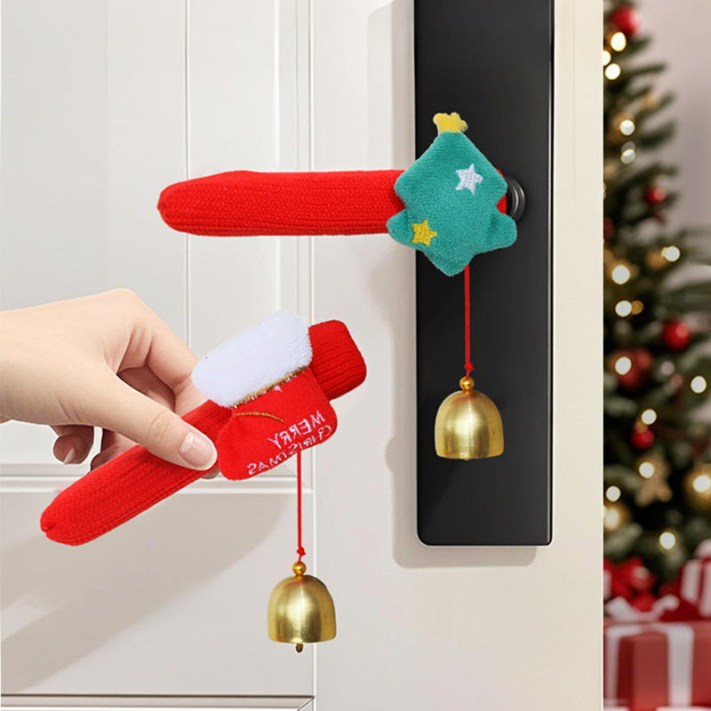 Türgriffschmuck mit Weihnachtsmann Karnz