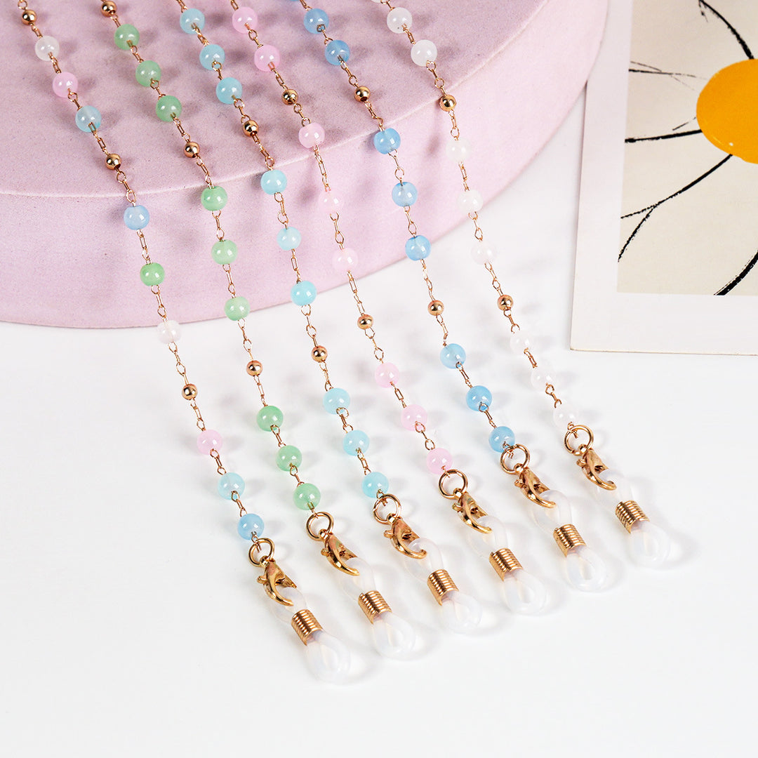 Beaded Eyewear Retainer Chain Karnz